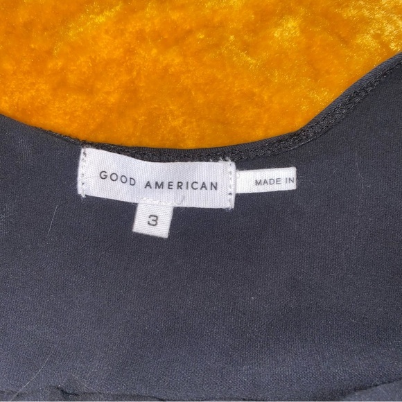 Good American Lounge Scoop Bra Black Size 3 NWT - Picture 6 of 8